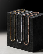 EDGE BOX Gold Chain Necklace - 6mm