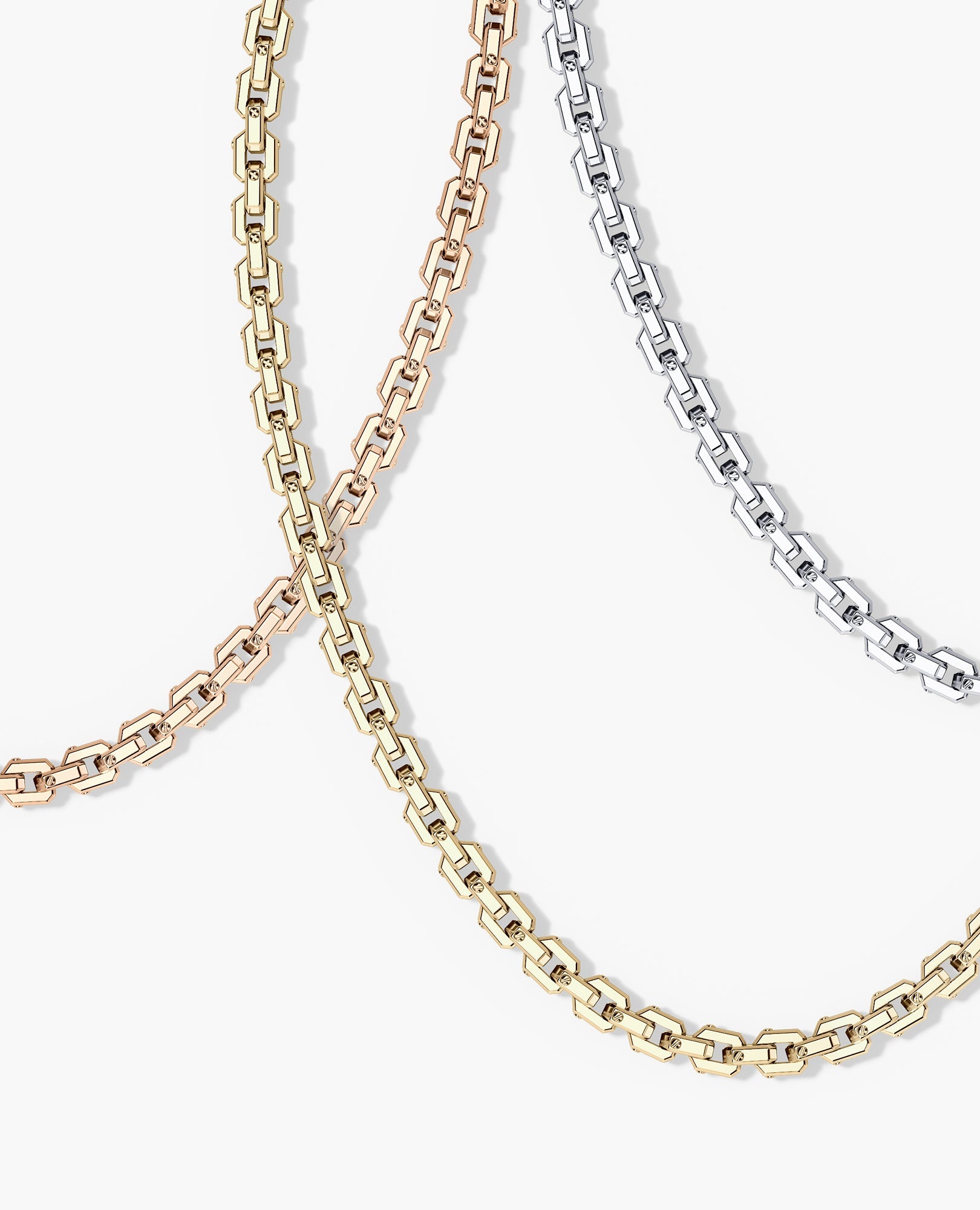 EMPIRE Gold Chain Link Necklace - 6mm