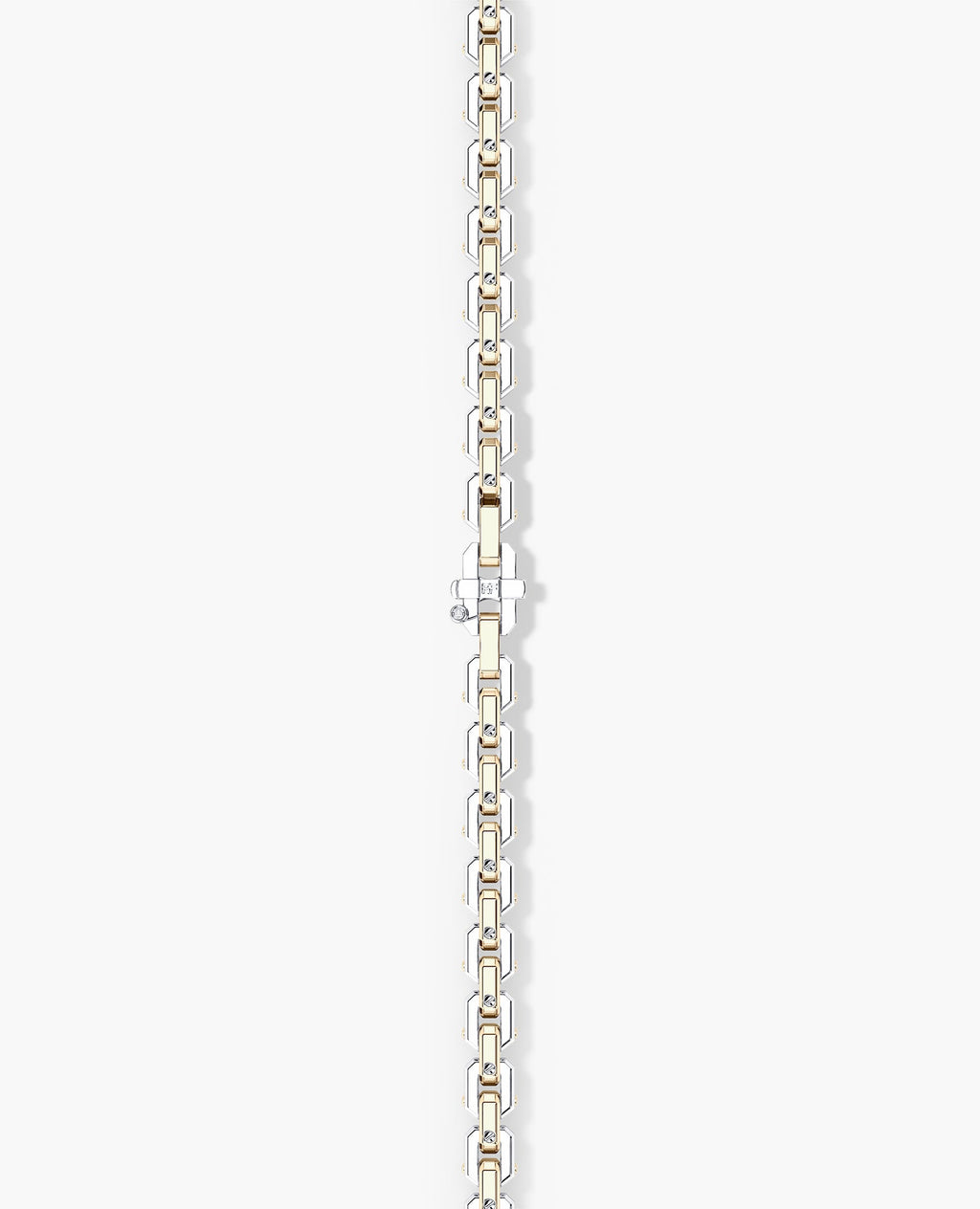 EMPIRE Two-Tone Gold Chain Link Necklace - 6mm