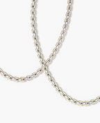 EMPIRE Two-Tone Gold Chain Link Necklace - 6mm
