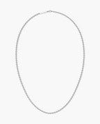 CABLE Silver Chain Necklace - 3mm