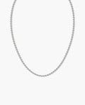 CABLE Silver Chain Necklace - 4mm