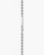 CABLE Silver Chain Necklace - 4mm
