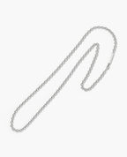 CABLE Silver Chain Necklace - 4mm