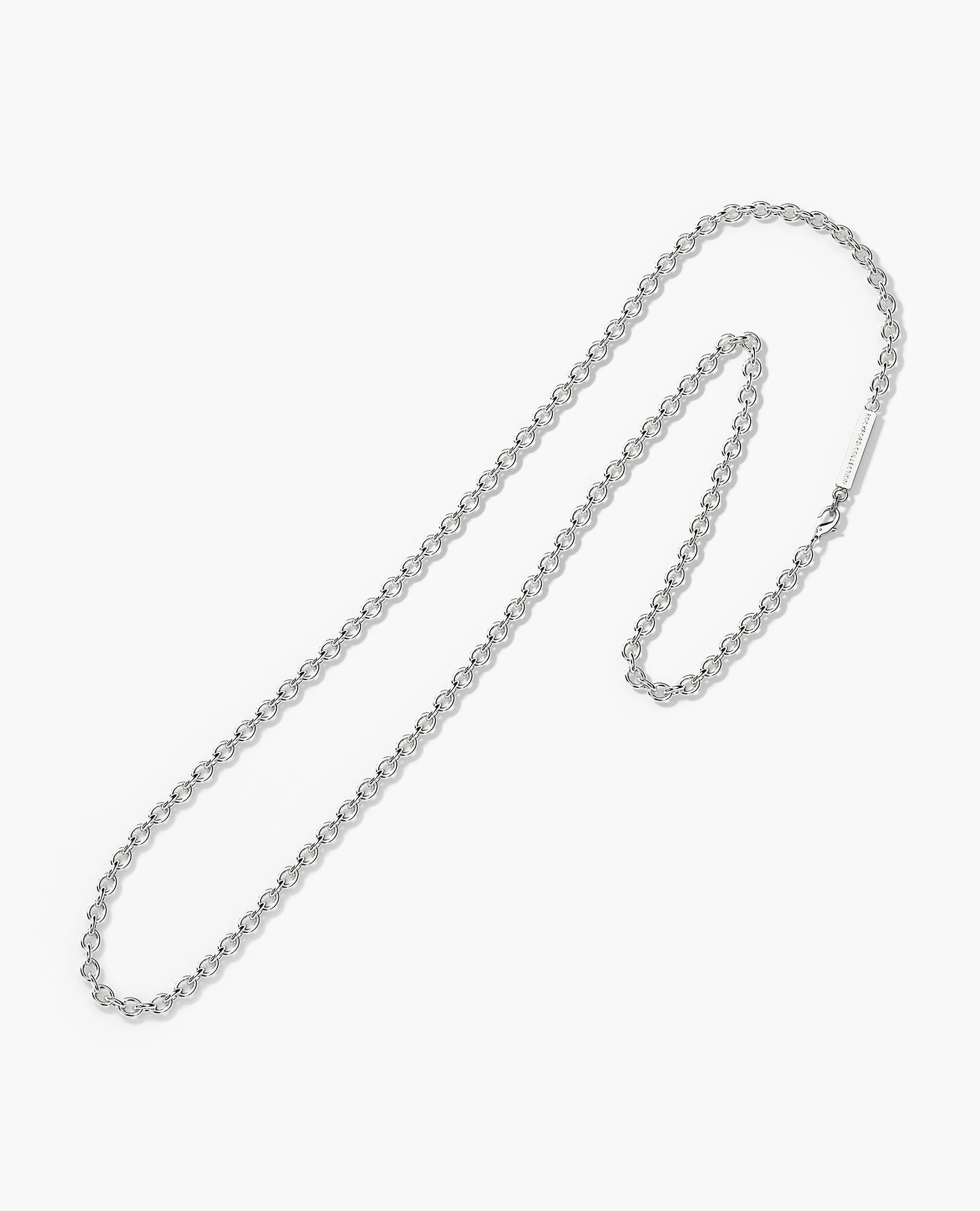 CABLE Silver Chain Necklace - 4mm
