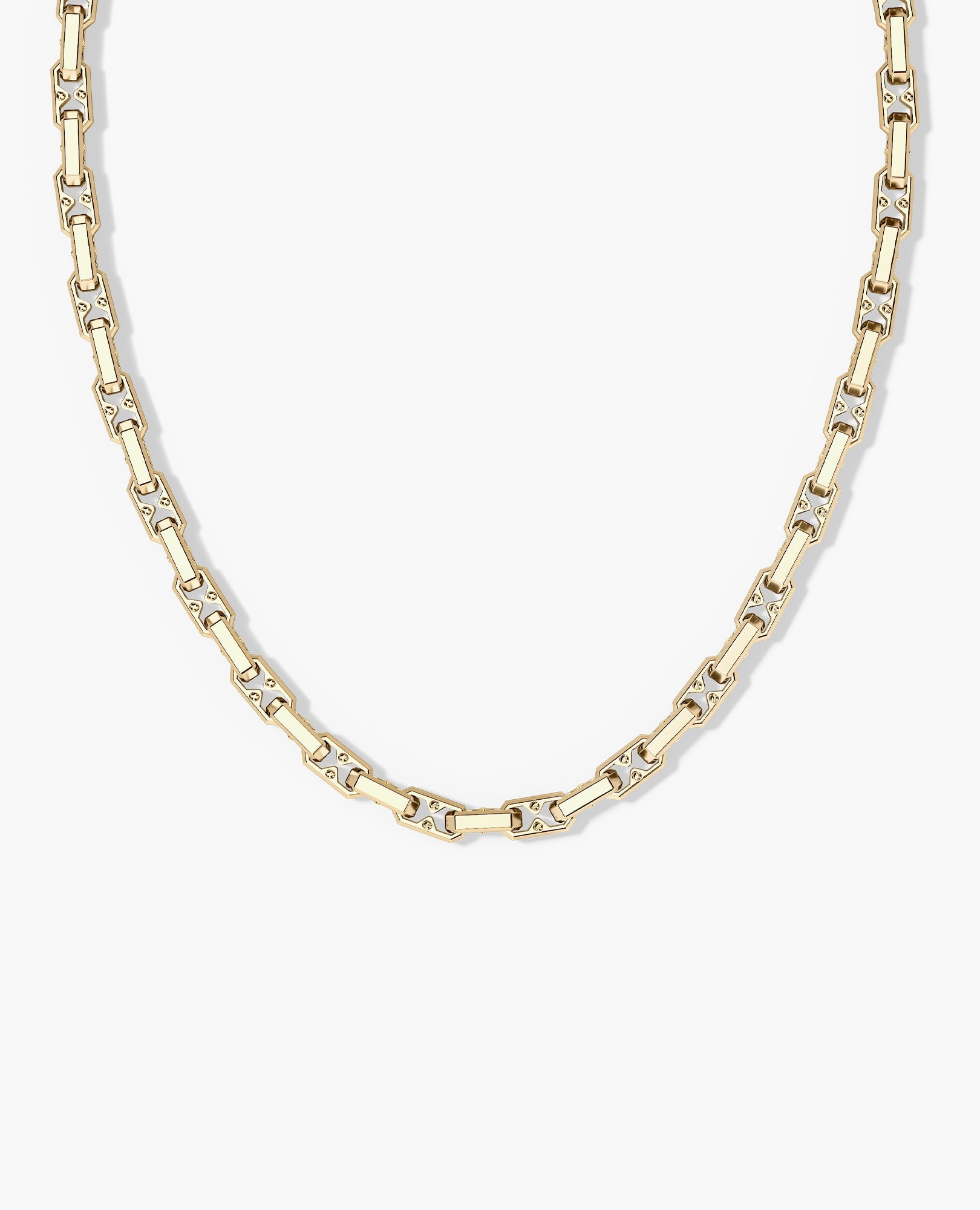 ARTURO Gold Link Necklace - 6mm