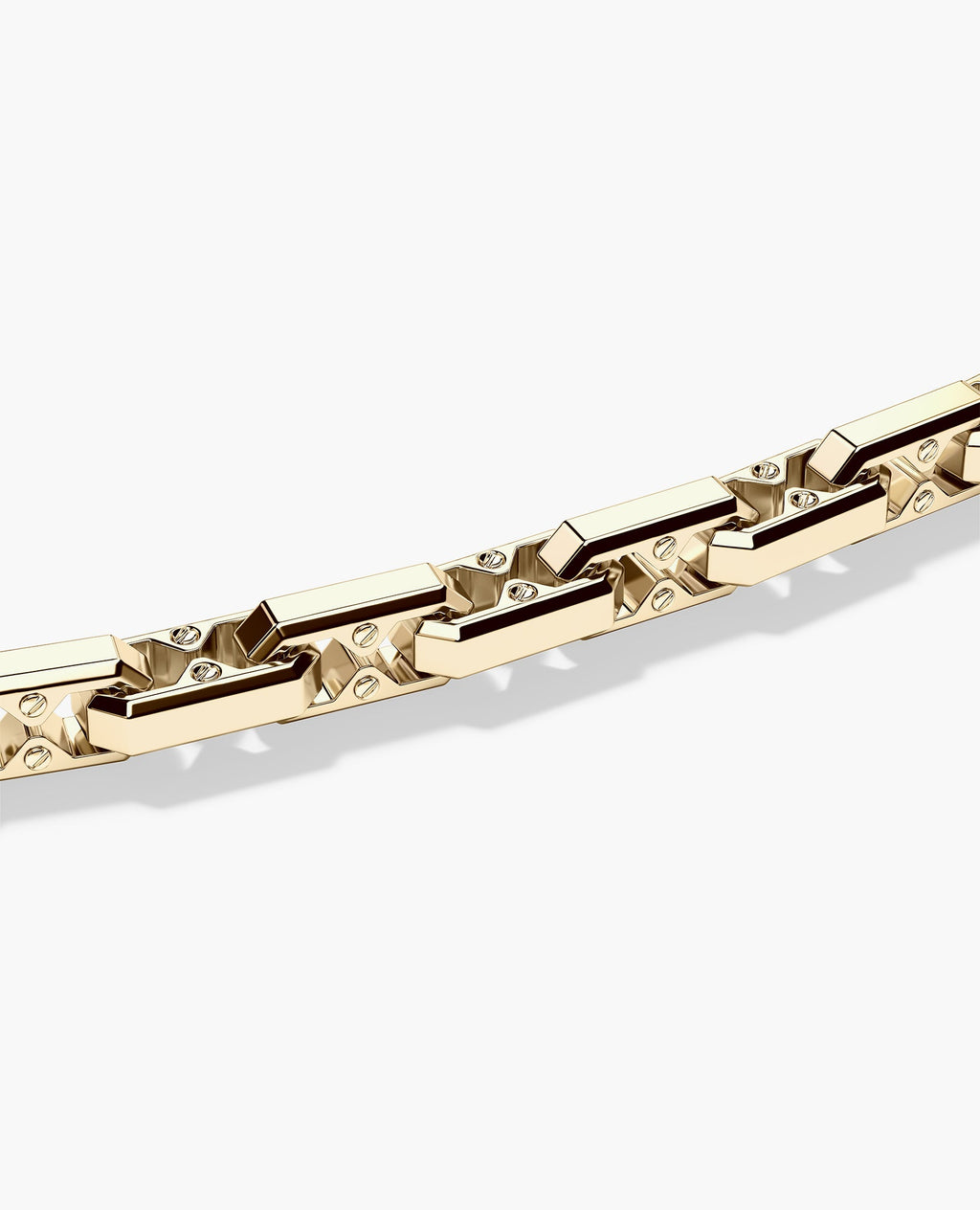 ARTURO Gold Link Necklace - 6mm