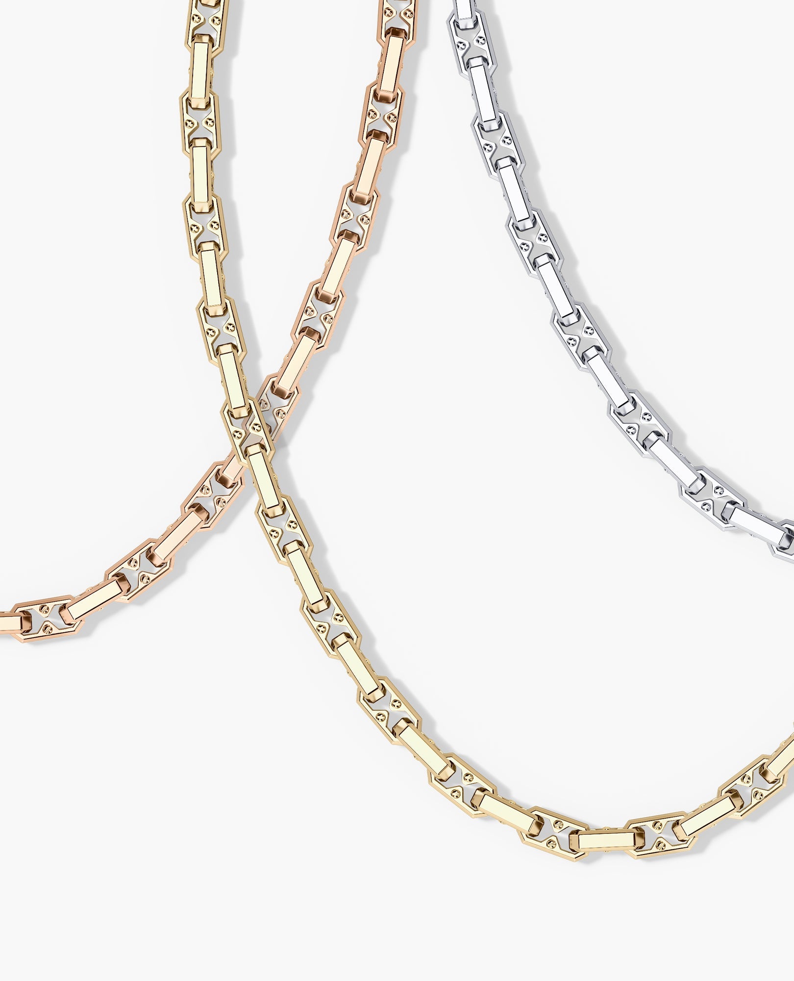 ARTURO Gold Link Necklace - 6mm