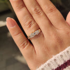 Round Diamond Band in Scattered Setting