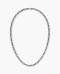 ARTURO Gold Link Necklace with Black Diamonds - 6mm
