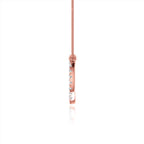 0.23 TCW Round Moissanite Diamond Circle Pendant Necklace