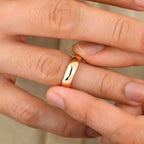 Comfort Fit Plain Mens Wedding Band
