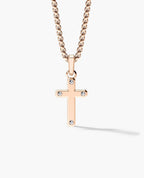 CROSS Two-Tone Gold Pendant