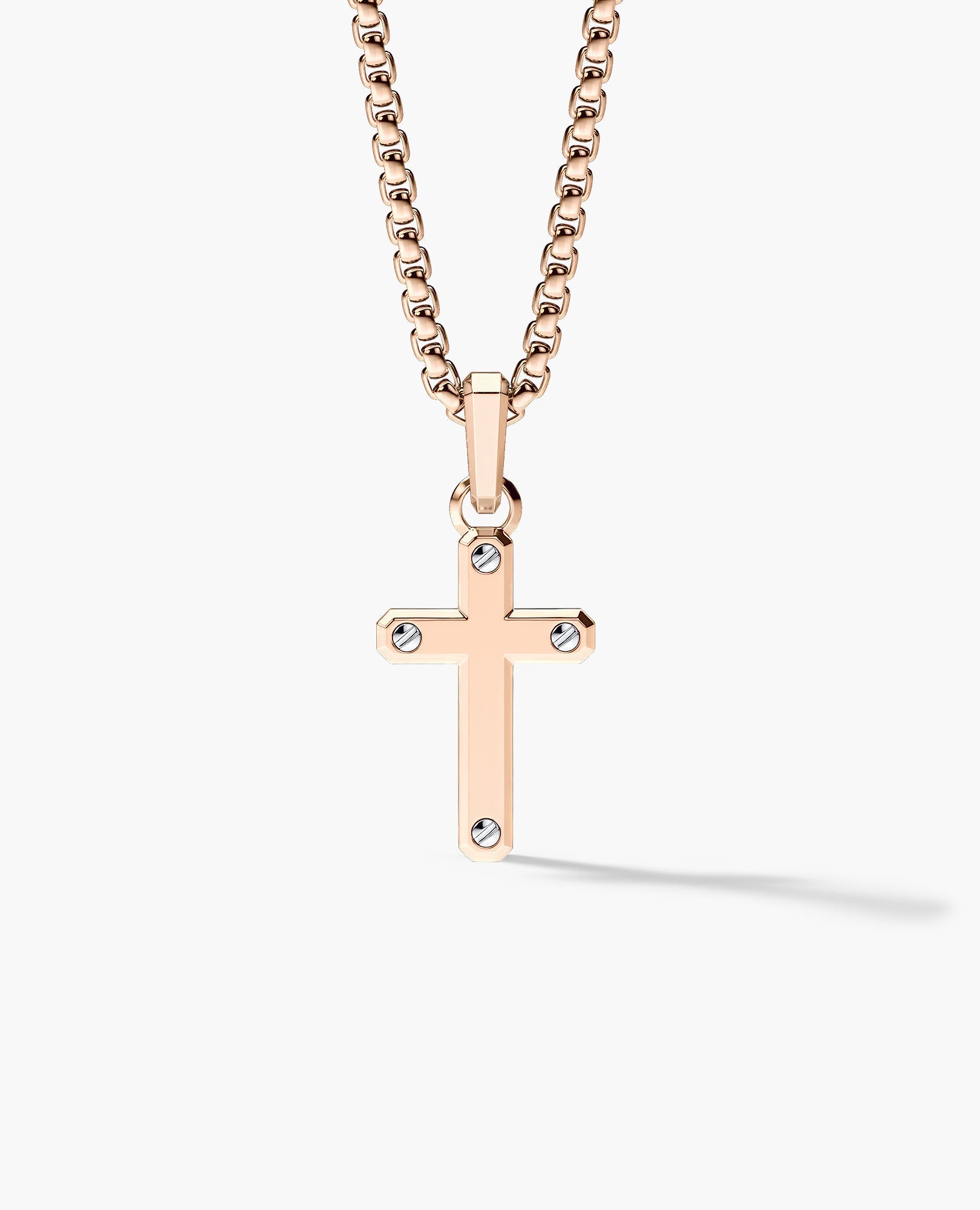 CROSS Two-Tone Gold Pendant