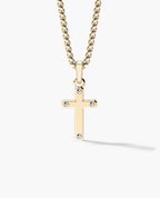 CROSS Two-Tone Gold Pendant