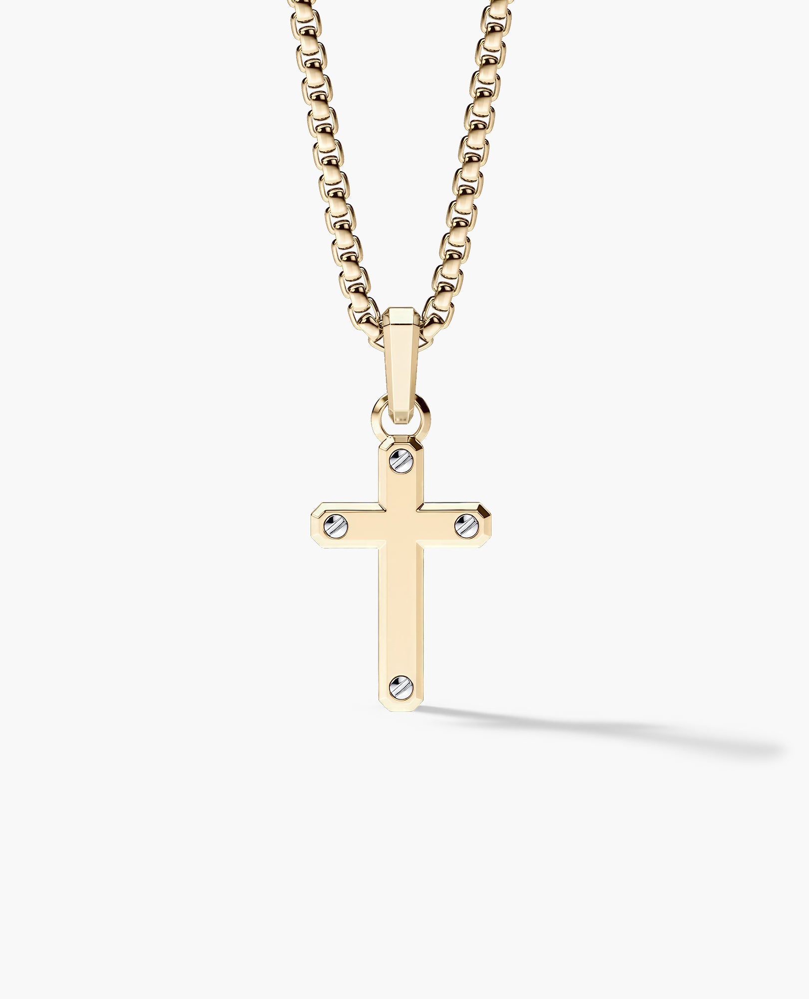 CROSS Two-Tone Gold Pendant
