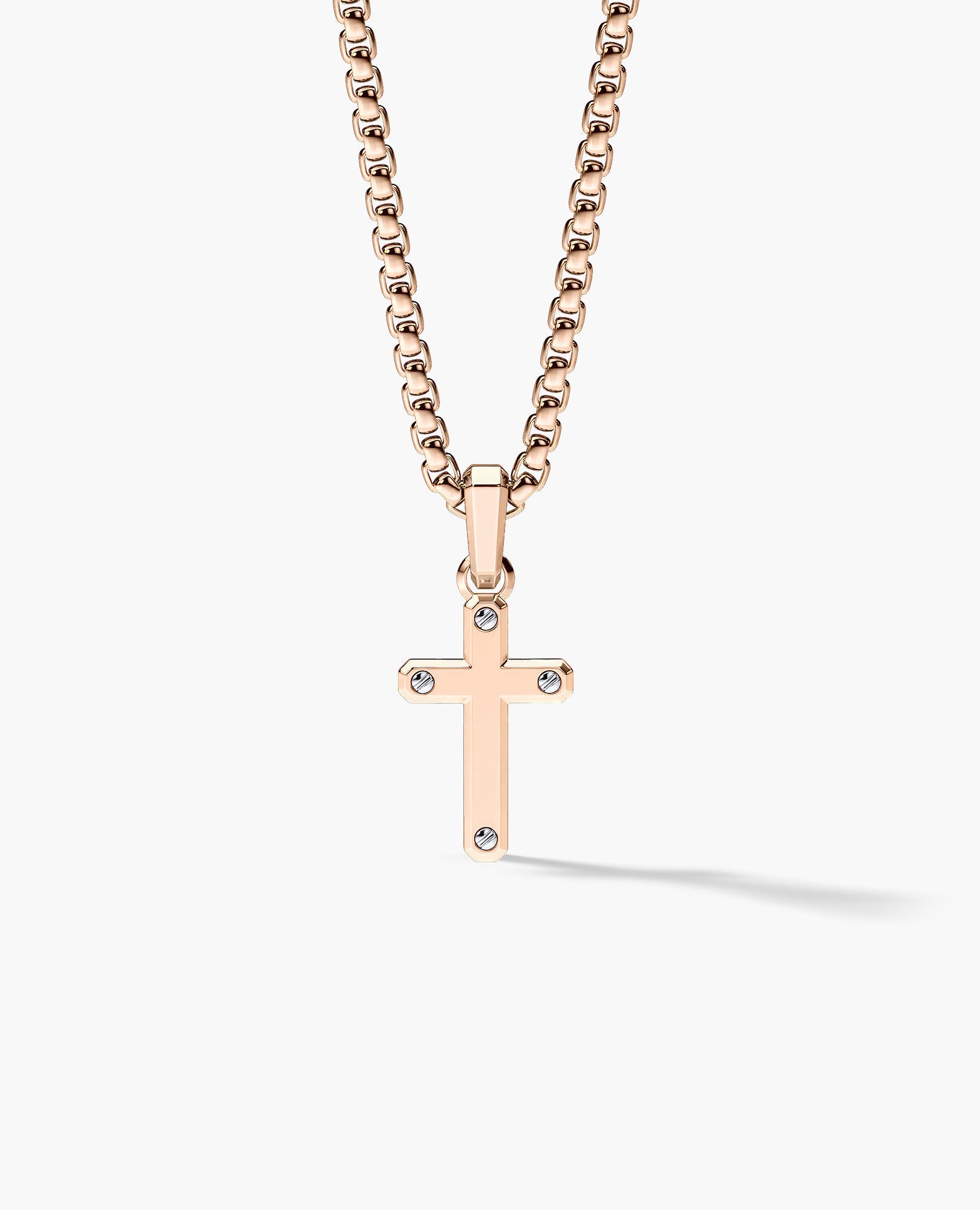 CROSS Two-Tone Gold Pendant