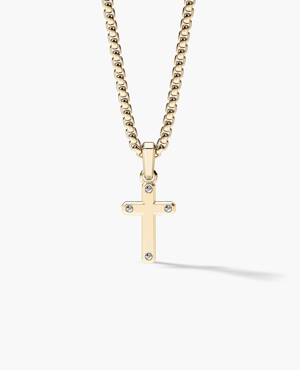 CROSS Two-Tone Gold Pendant