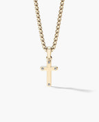 CROSS Two-Tone Gold Pendant