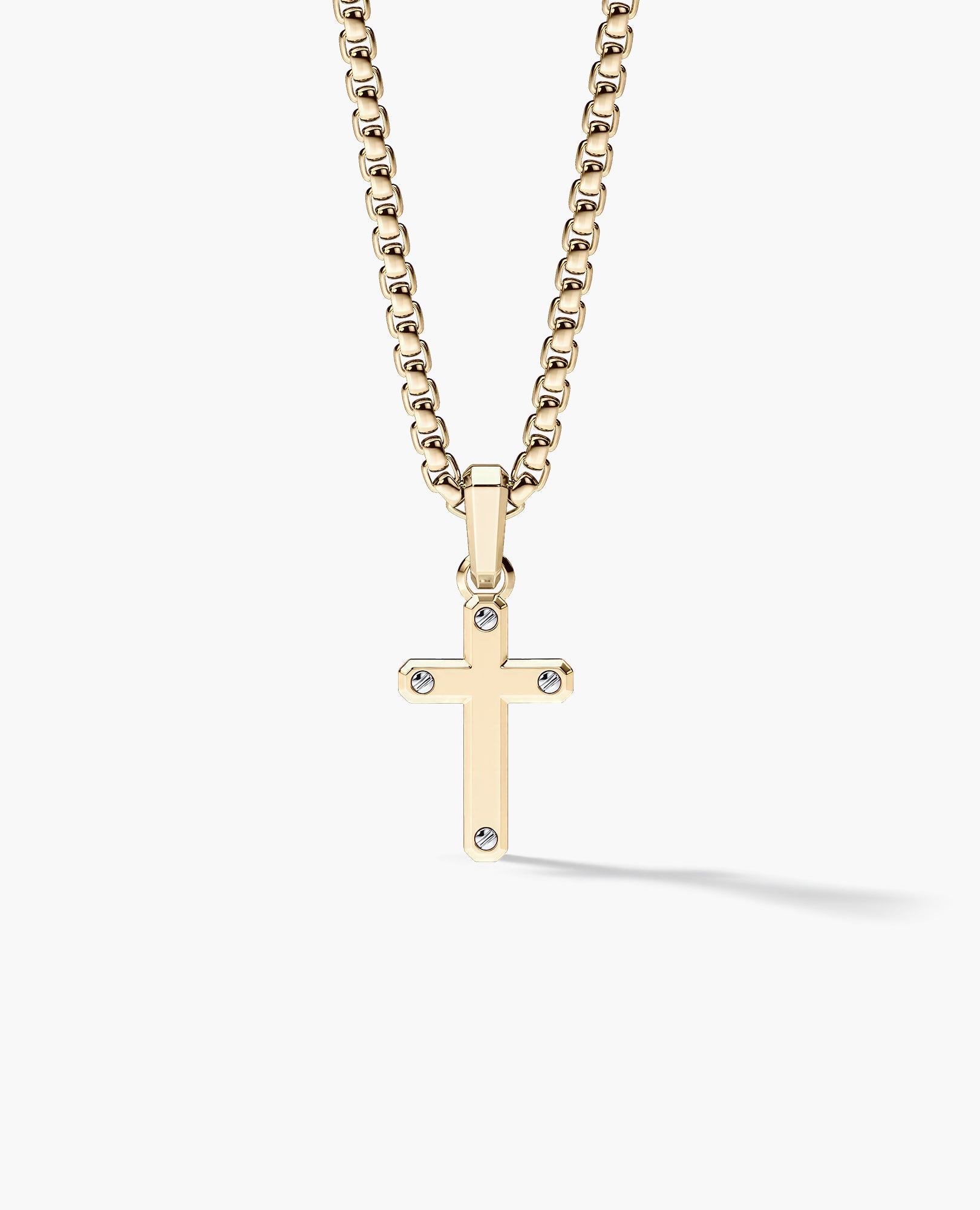 CROSS Two-Tone Gold Pendant