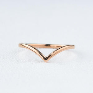 1.50MM Solid Gold Curved Perfect Stacking Band for All Rings