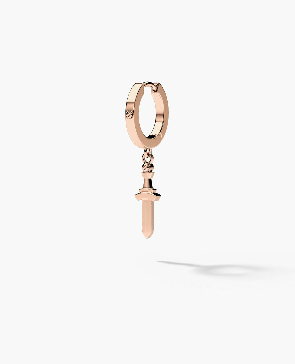 DANGLE Dagger Hoop Gold Earring