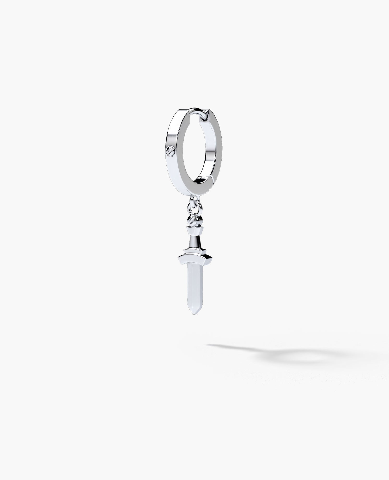 DANGLE Dagger Hoop Gold Earring