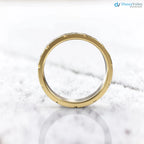 Diamond Eternity Band Triangle Pattern Eternity Ring Unique wedding DisneyValley