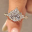 Pear Cut Diamond Ring in Muse Setting