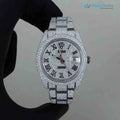 Diamond Rolex Datejust Oyster 41mm - Stainless Steel - Roman Dial