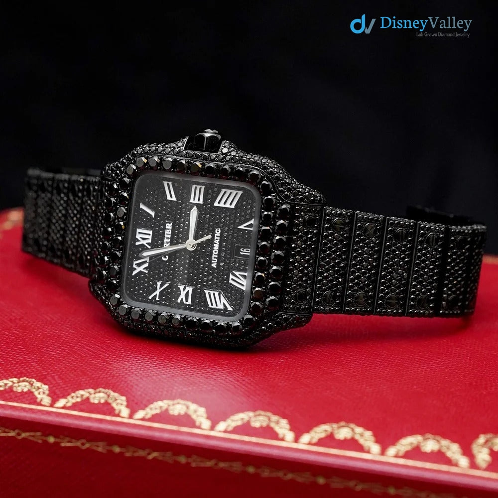 Diamond Audemars Piguet Royal Oak 41mm - Stainless Steel - Arabic Dial (Copy)