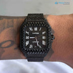 Diamond Audemars Piguet Royal Oak 41mm - Stainless Steel - Arabic Dial (Copy)