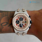 Diamond Audemars Piguet Royal Oak Offshore Chronograph 42mm - 2 Tone Rose Gold