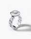 LA PAZ Cushion Cut Diamond Gold Engagement Ring