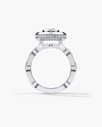 NORTHSTAR Oval Cut Diamond Gold Engagement Ring
