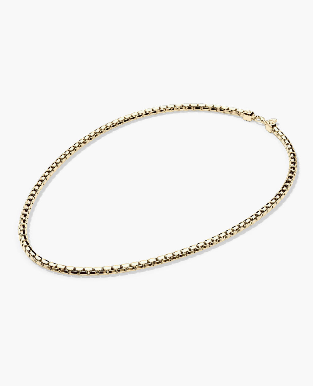 EDGE BOX Gold Chain Necklace - 6mm