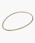 EDGE BOX Gold Chain Necklace - 6mm