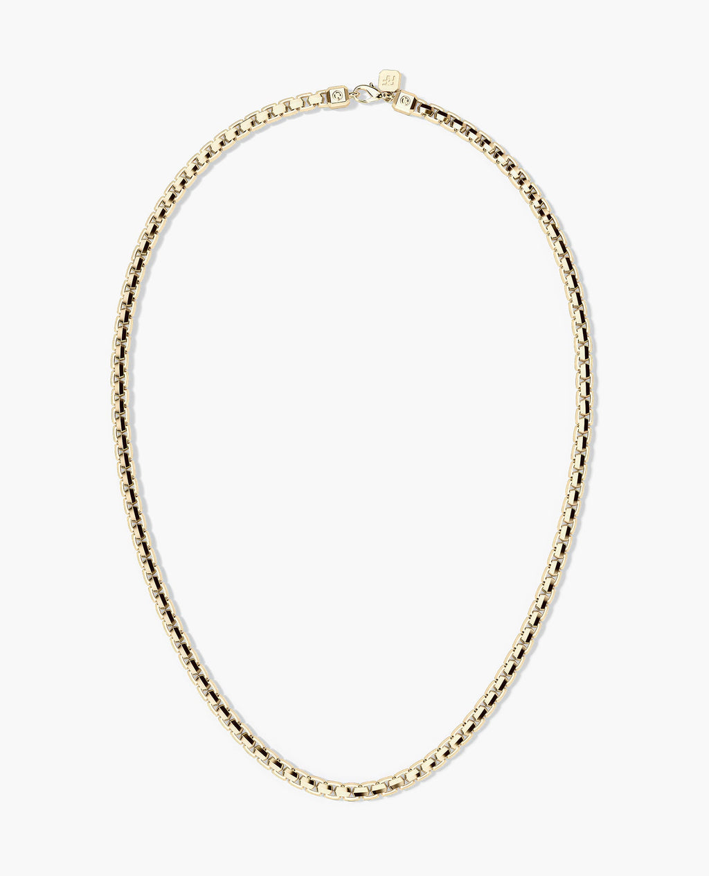 EDGE BOX Gold Chain Necklace - 6mm