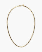 EDGE BOX Gold Chain Necklace - 6mm