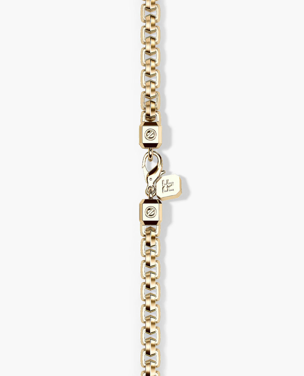 EDGE BOX Gold Chain Necklace - 6mm