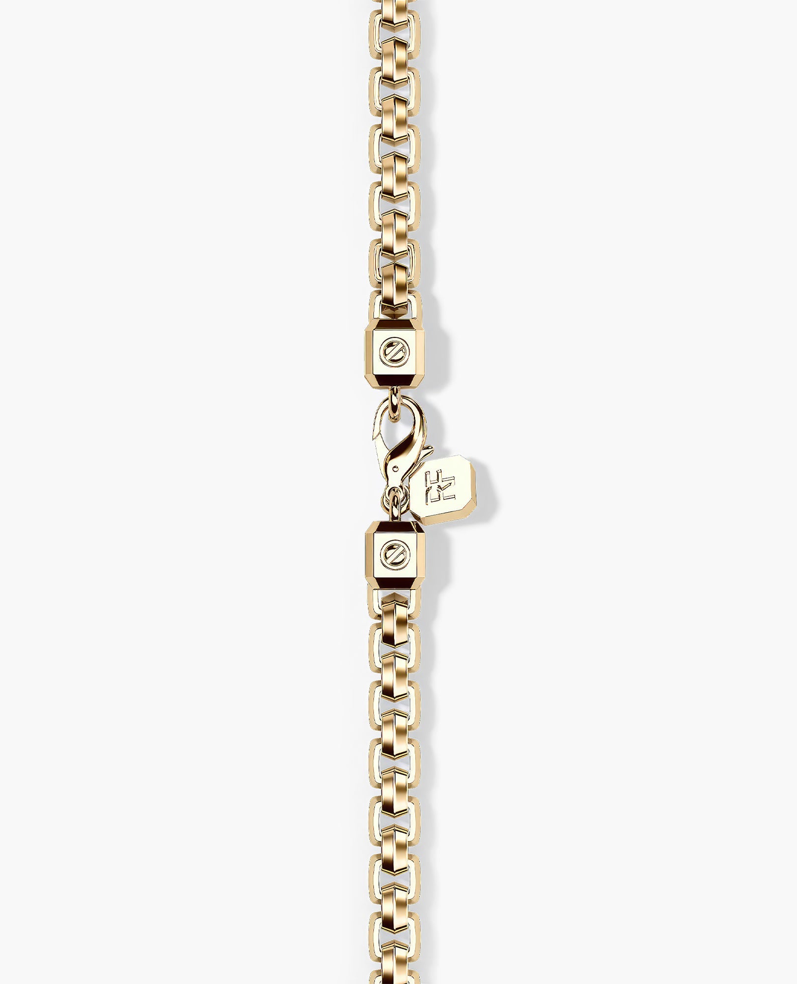 EDGE BOX Gold Chain Necklace - 6mm