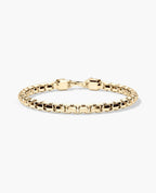 EDGE BOX Gold Bracelet - 6mm