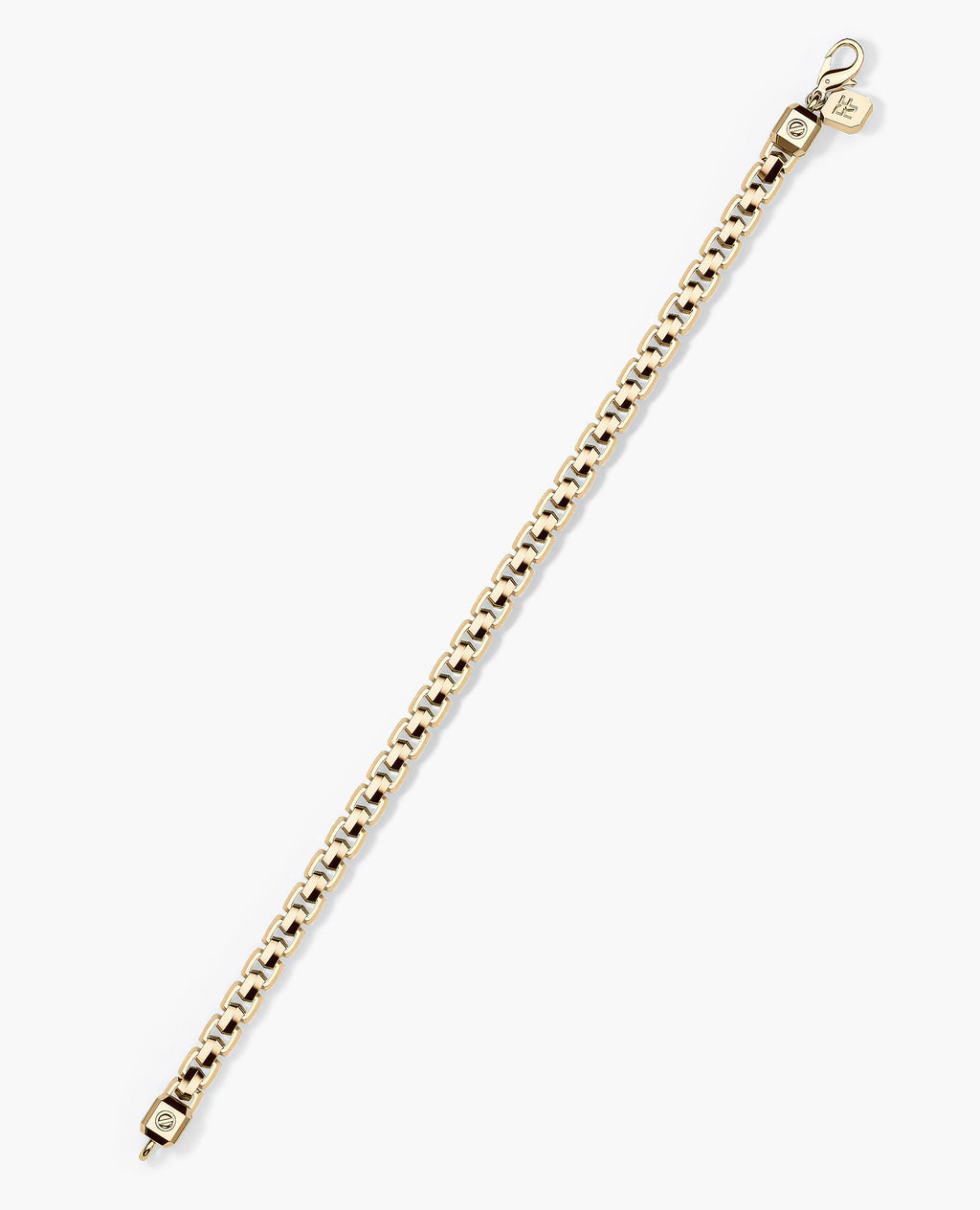 EDGE BOX Gold Bracelet - 6mm