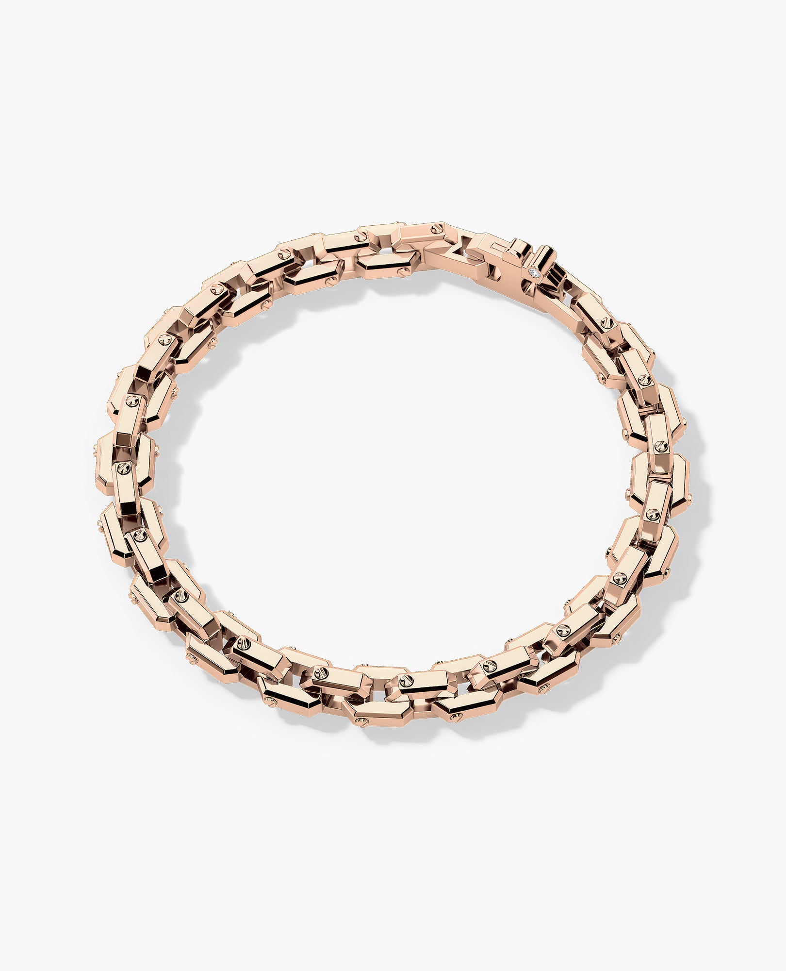 EMPIRE CHAIN Link Gold Bracelet - 6mm