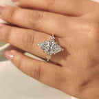 Marquise Diamond Ring in Muse Style