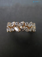 Diamond Wedding Ring with Marquise Diamond Unique Jewelry, Marquise Cut Ring - DisneyValley 