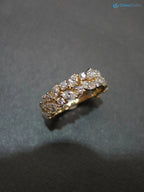 Diamond Wedding Ring with Marquise Diamond Unique Jewelry, Marquise Cut Ring - DisneyValley 