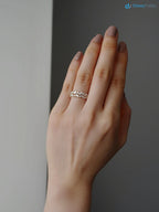 Diamond Wedding Ring with Marquise Diamond Unique Jewelry, Marquise Cut Ring - DisneyValley 