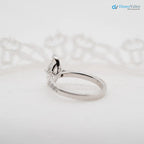 The Nouveau Ring Lab Diamond Marquise Cut Shoulder Set Engagement Ring - DisneyValley 