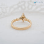 The Ottilie Ring Marquise Lab Diamond Timeless Engagement Solitaire Rings - DisneyValley 